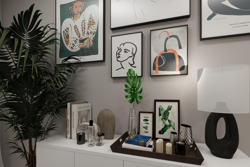 How to Curate a Unique Gallery Wall in Your Apartment